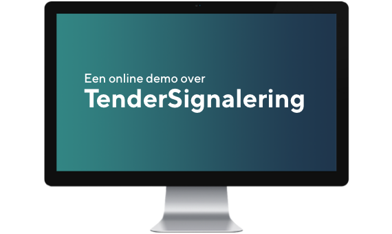 een online demo over tendersignalering